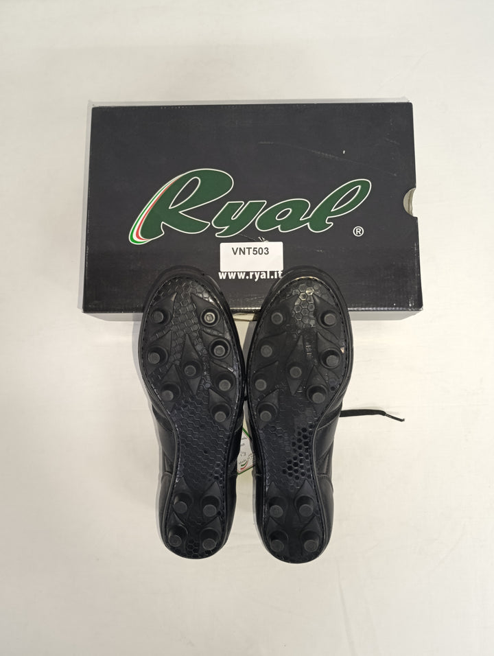 Ryal scarpe da calcio nuove numero 45 pelle di canguro lavorazione artigianale