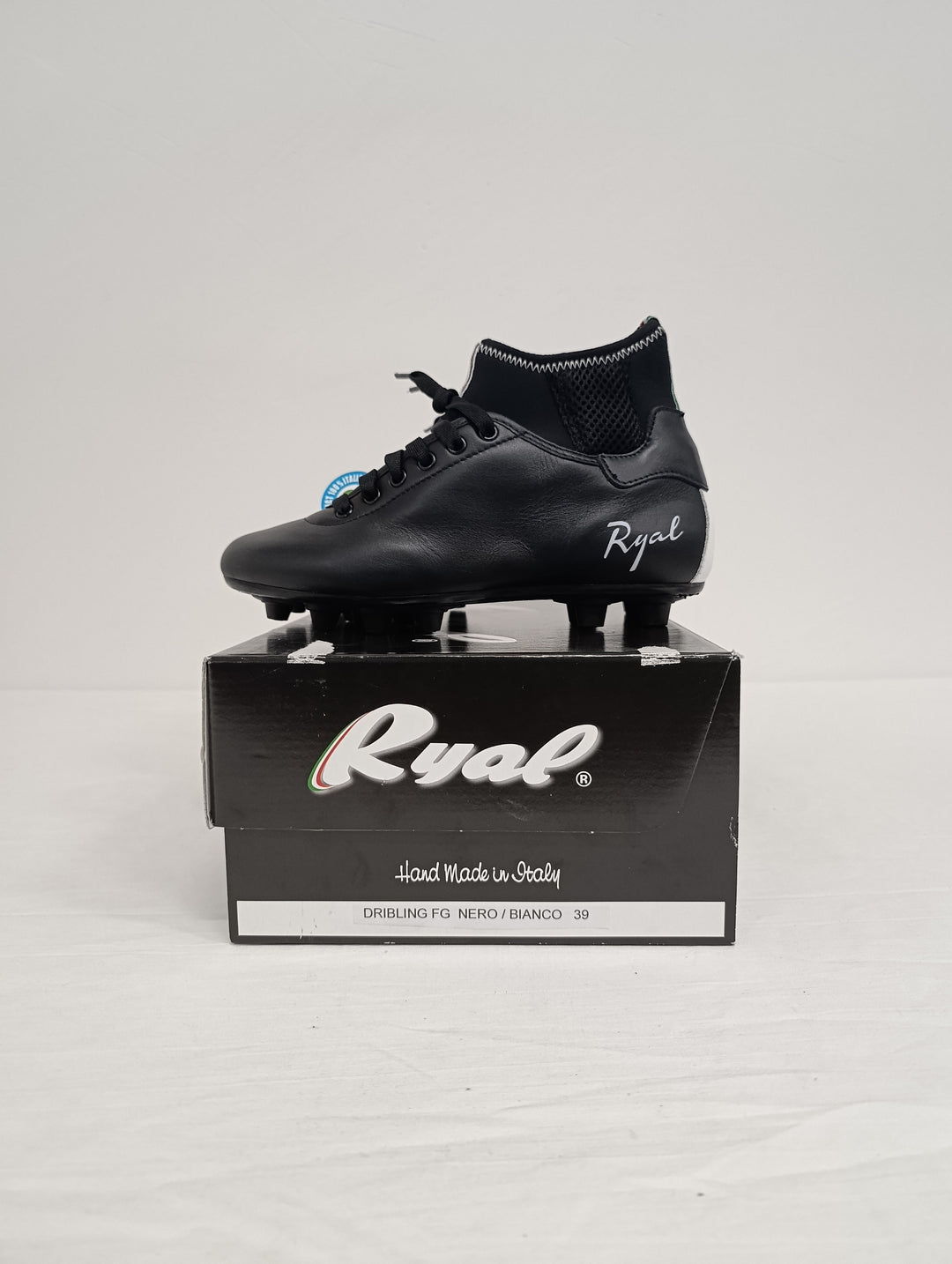 Ryal dribling fg scarpe da calcio nuove numero 39 lavorazione artigianale