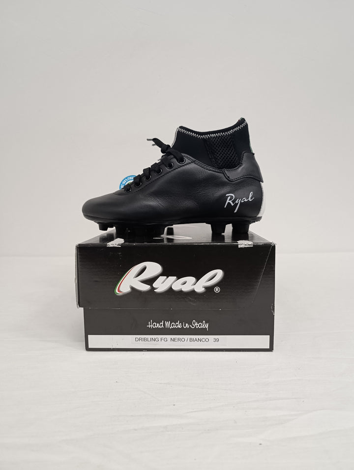 Ryal dribling fg scarpe da calcio nuove numero 39 lavorazione artigianale