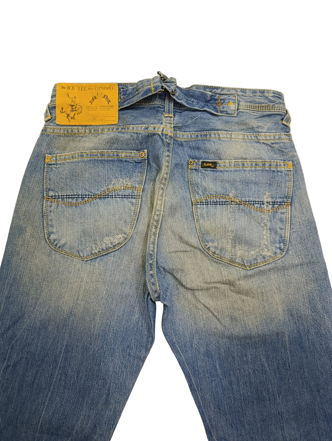 Lee 101B W28 L32 vintage jeans usato LOT 101