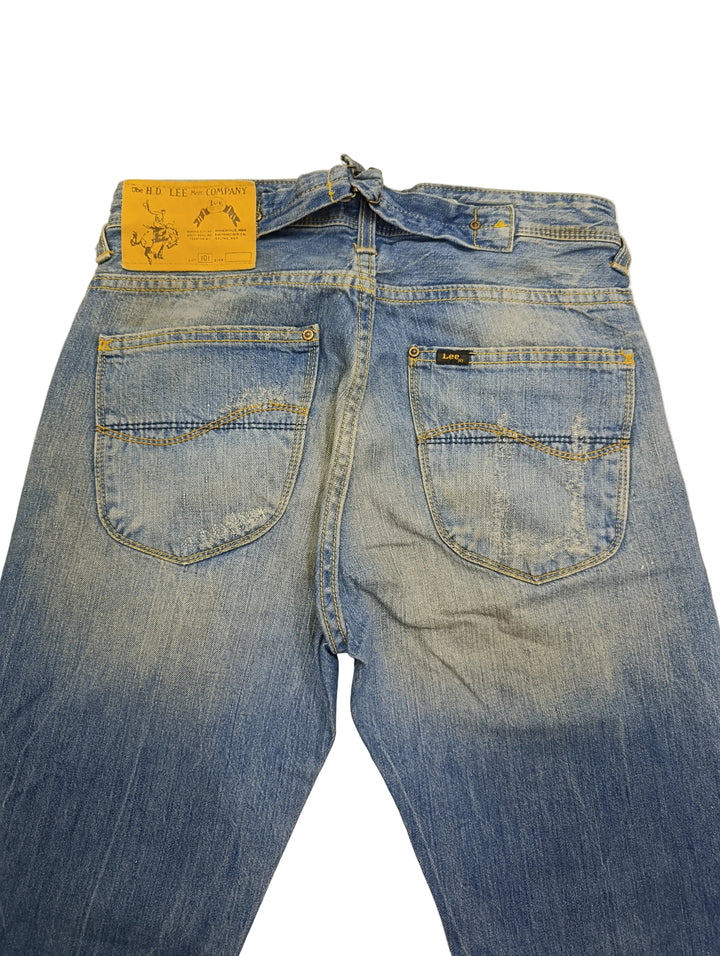 Lee 101B W28 L32 vintage jeans usato LOT 101
