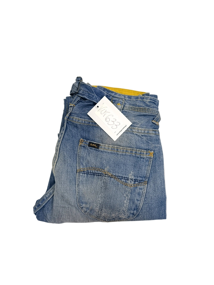 Lee 101B W28 L32 vintage jeans usato LOT 101