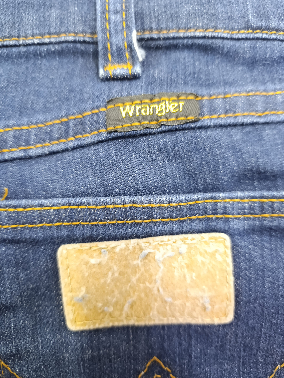 Wrangler bootcut stretch W36 L34 vintage jeans usato donna