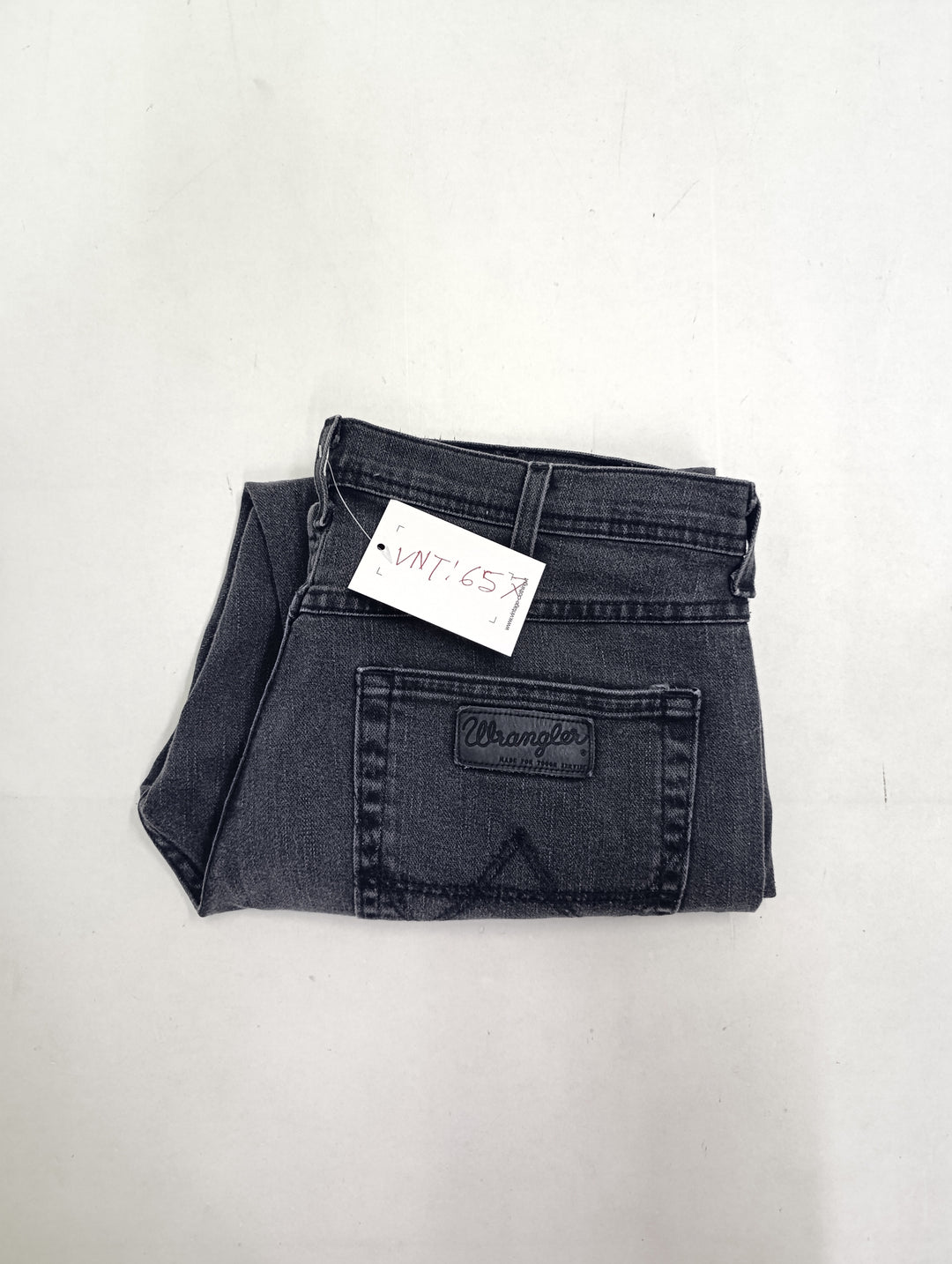 Wrangler Arizona stretch W36 L32 nero vintage jeans usato