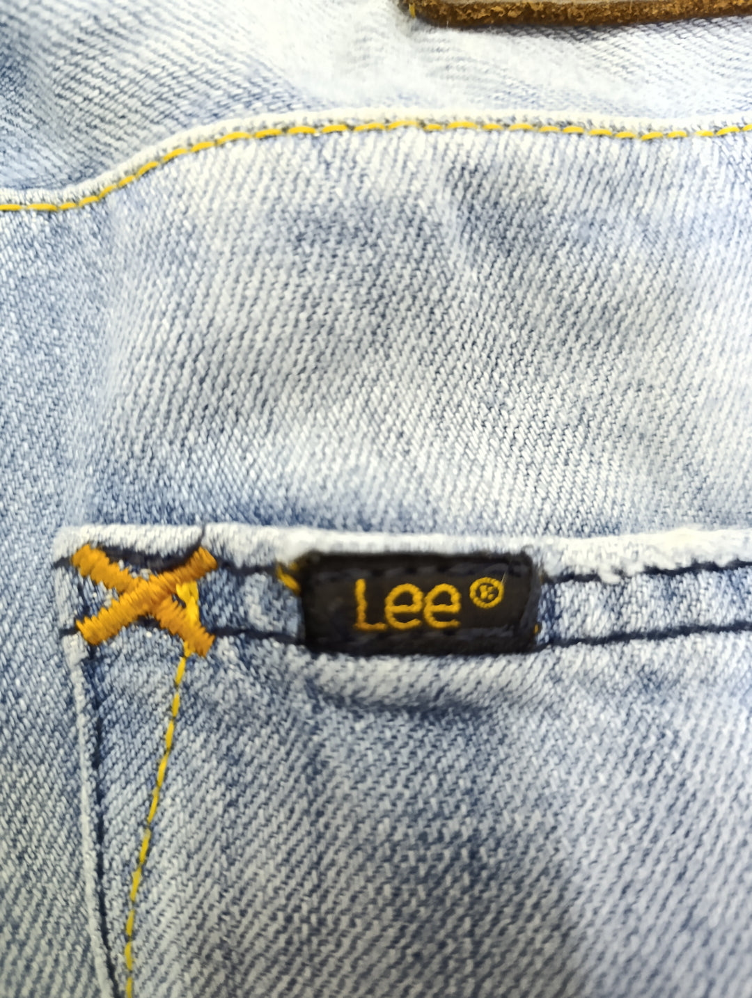 Lee Dillon Bootcut W33 L34 denim vintage jeans usato zampa