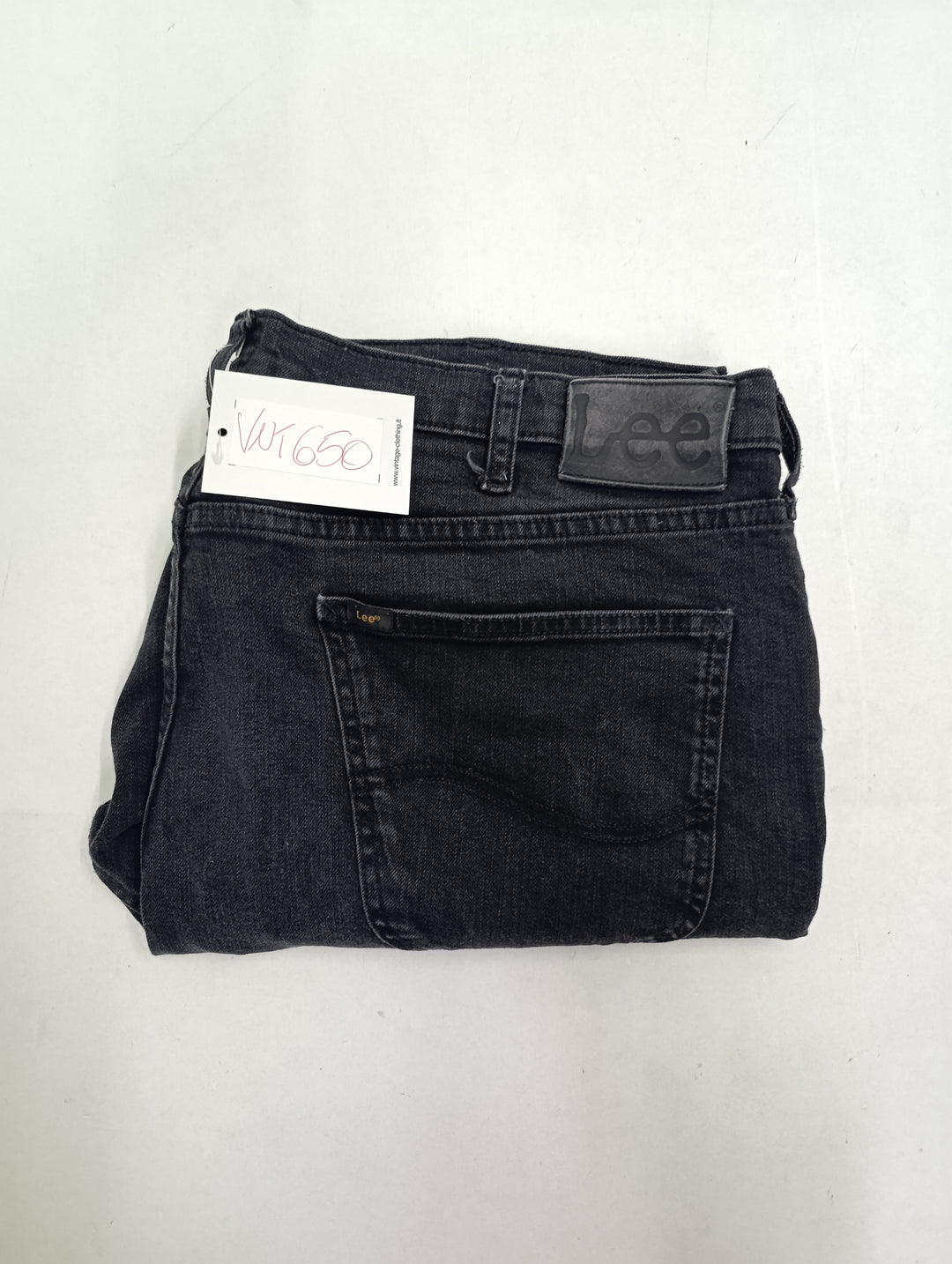 Lee Blake regular fit W40 L34 nero vintage jeans usato