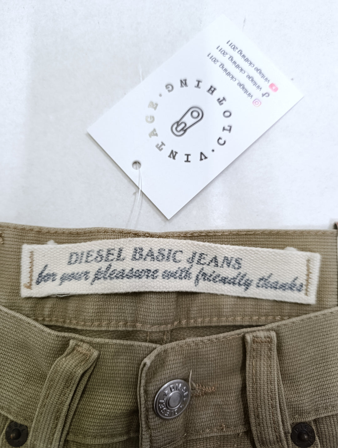 Diesel Cochise basic deadstock nuovo W27 vintage jeans