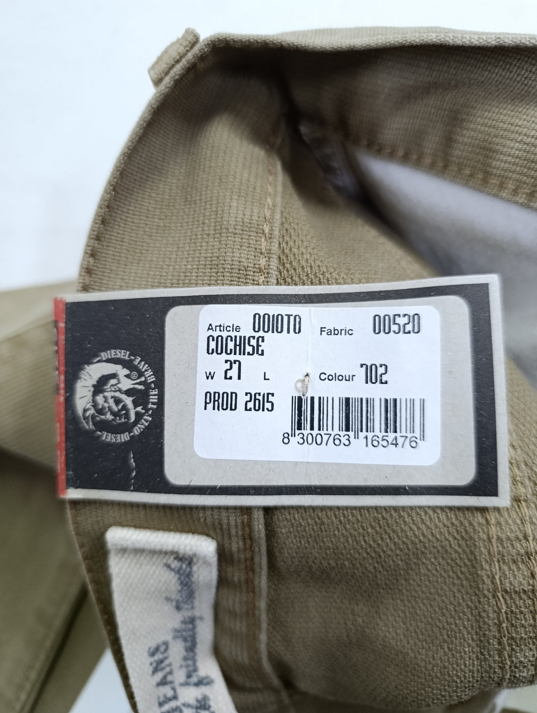 Diesel Cochise basic deadstock nuovo W27 vintage jeans