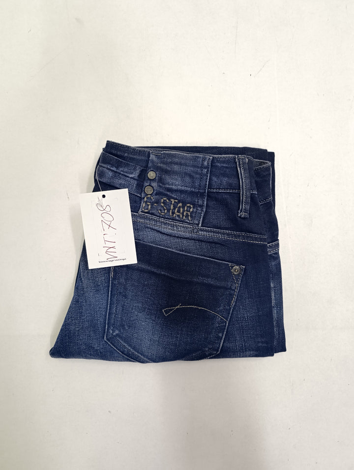 G-star donna vita bassa y2k W26 L30 vintage jeans usato anni 2000