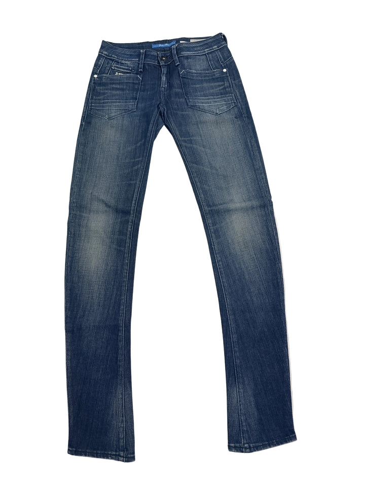 G-star skinny donna W26 L32 donna y2k vintage jeans usato