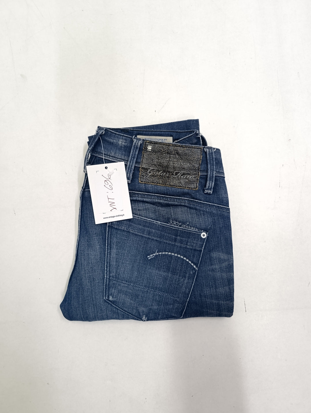 G-star skinny donna W26 L32 donna y2k vintage jeans usato