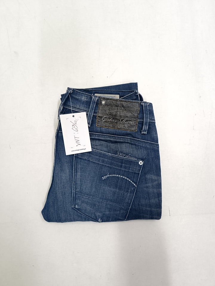 G-star skinny donna W26 L32 donna y2k vintage jeans usato