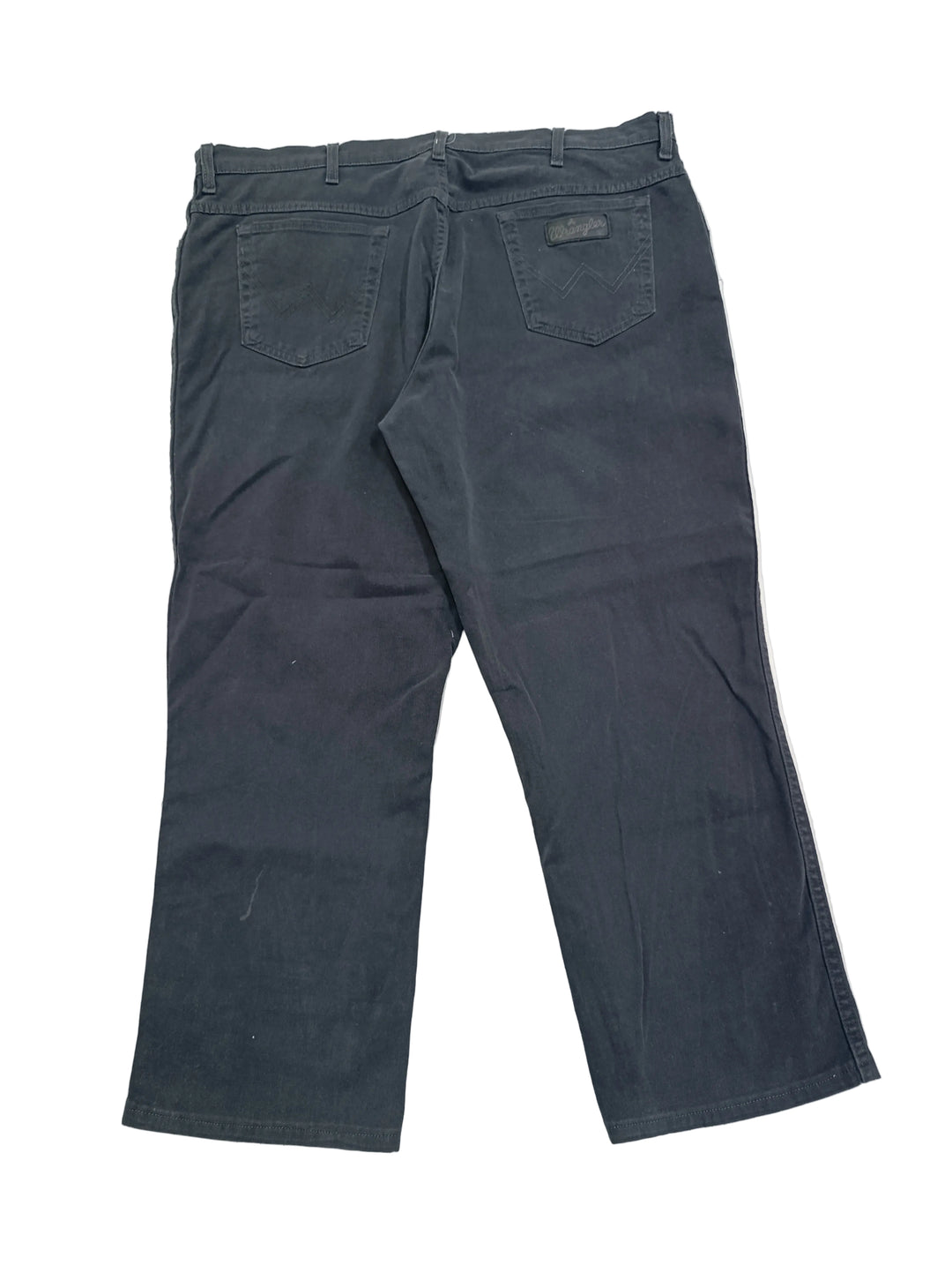 Wrangler Texas stretch nero W42 L34 vintage jeans usato unisex