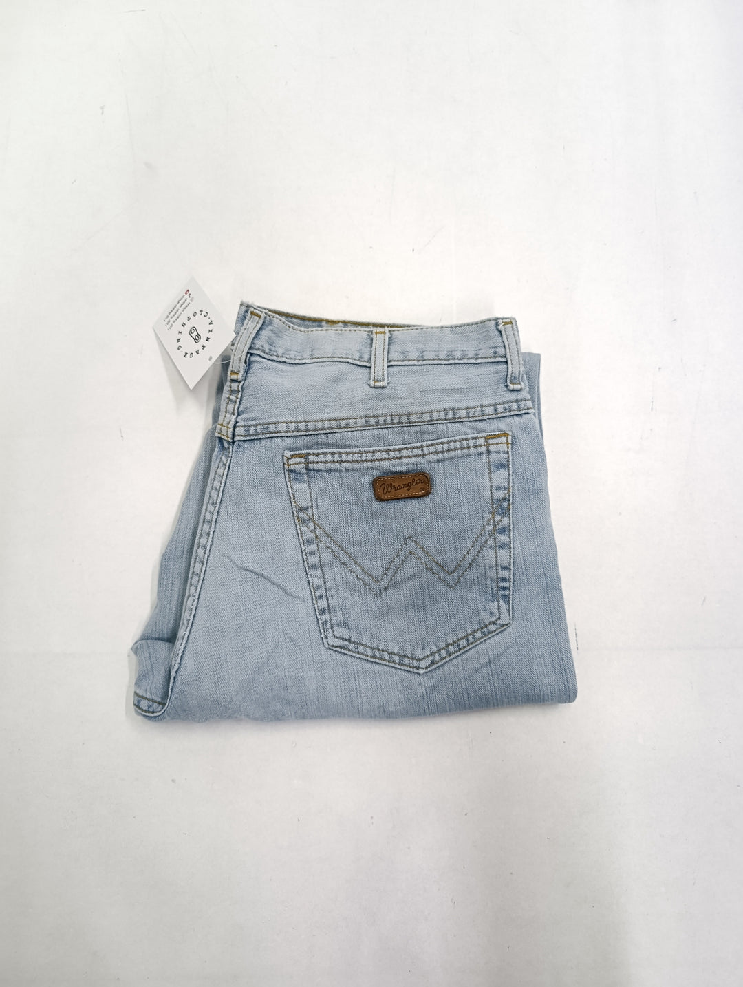 Wrangler Texas denim W34 L34 vintage jeans usato unisex