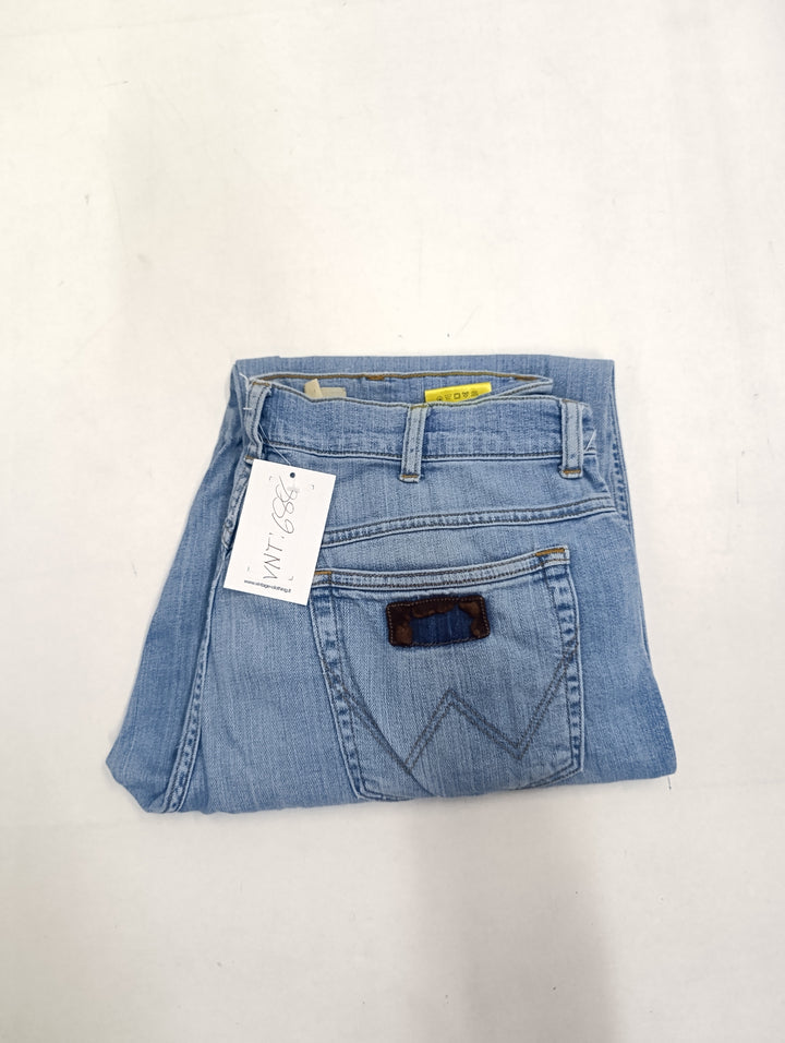 Wrangler Texas stretch W36 L34 vintage jeans usato