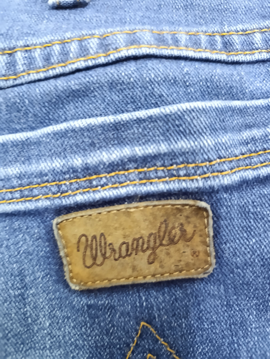 Wrangler Texas stretch W40 L32 vintage jeans usato Taglia 54 IT