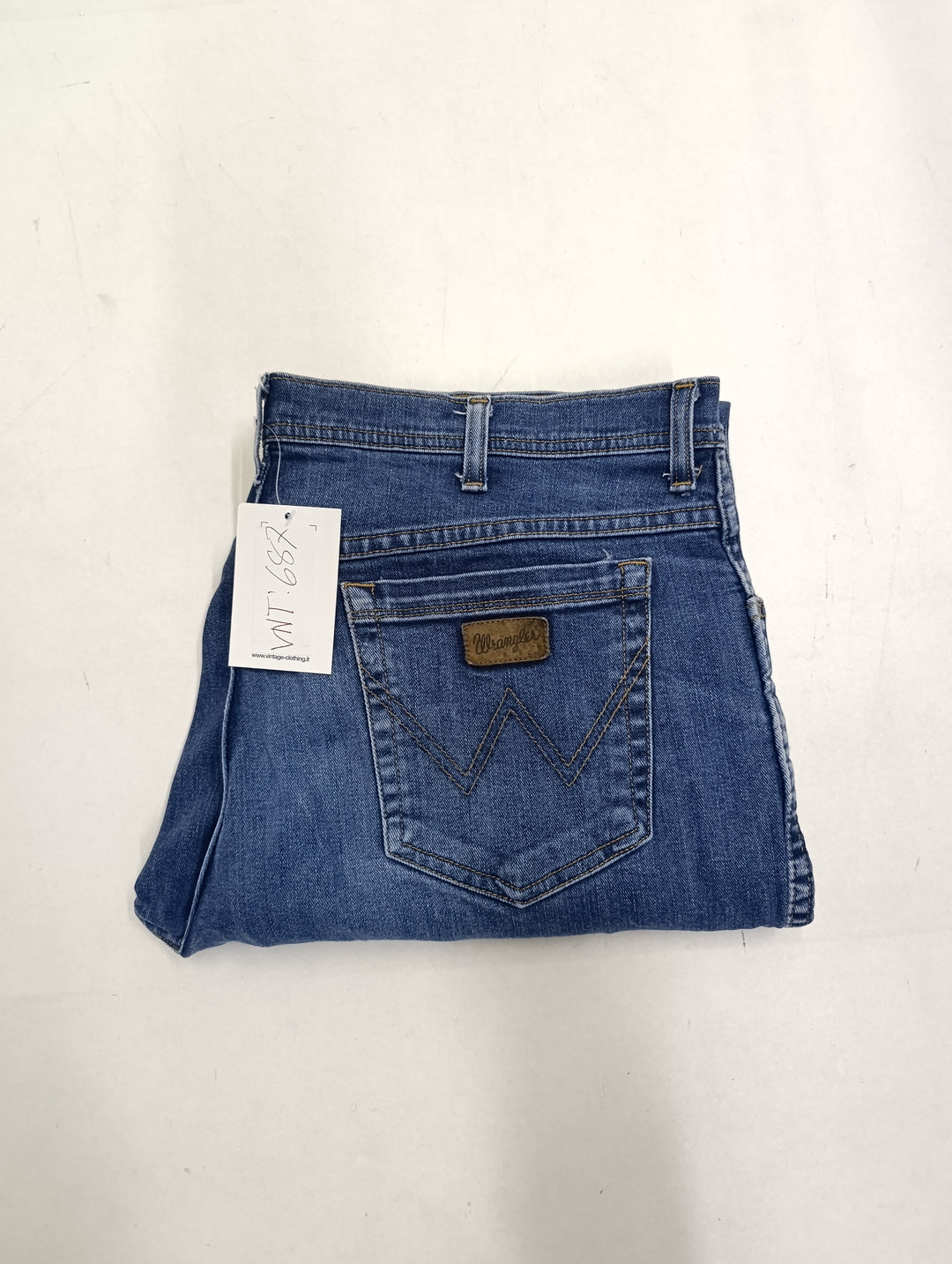 Wrangler Texas stretch W40 L32 vintage jeans usato Taglia 54 IT