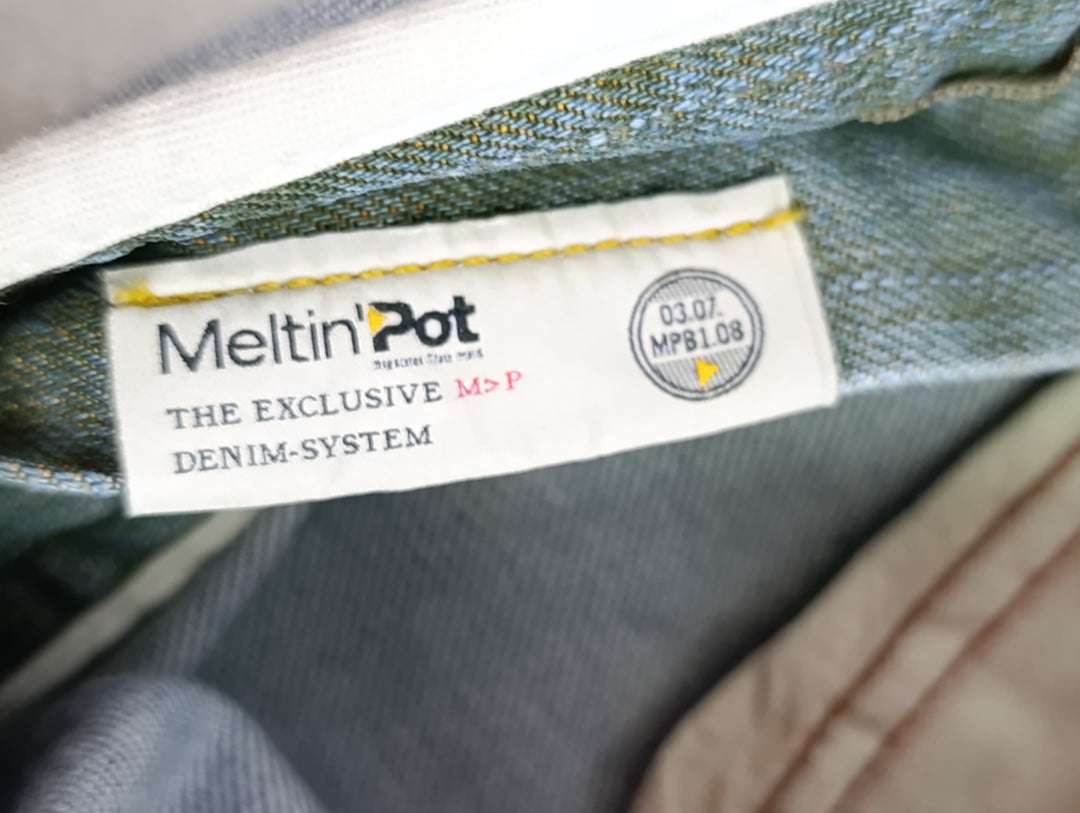 Meltin Pot short donna nuovo W30 Deadstock vintage jeans
