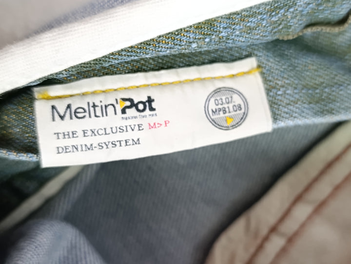 Meltin Pot short donna nuovo W30 Deadstock vintage jeans