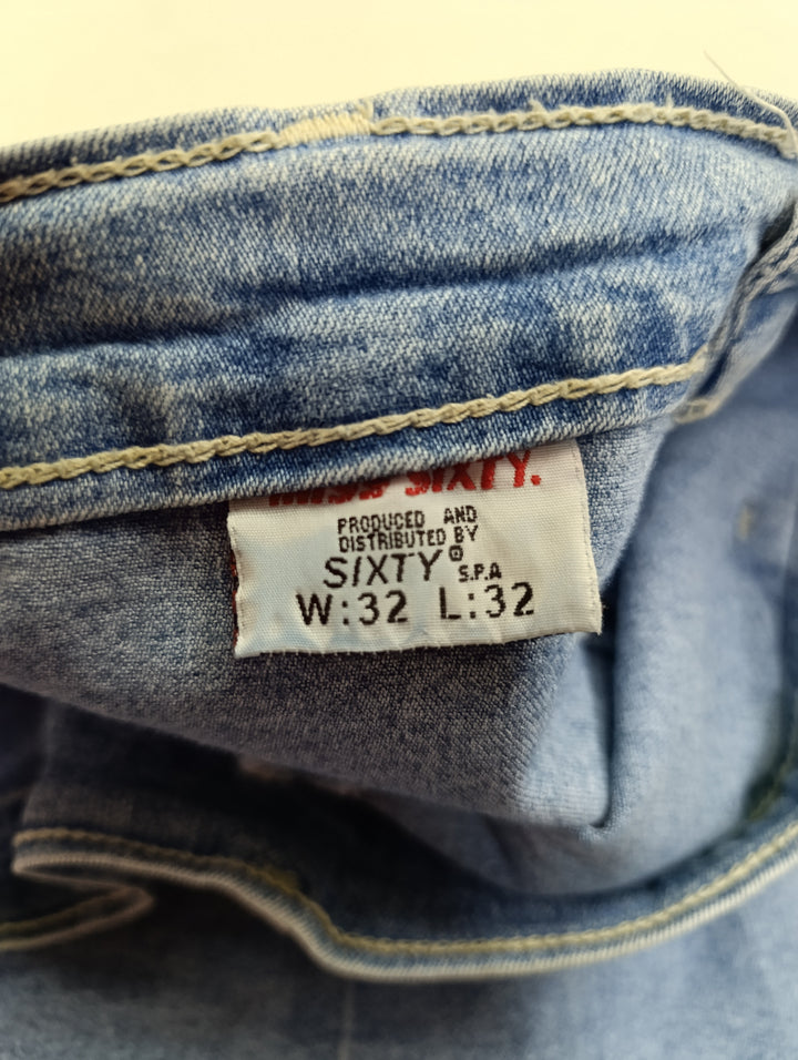 Miss Sixty minigonna donna W32 Mini gonna y2k vintage jeans