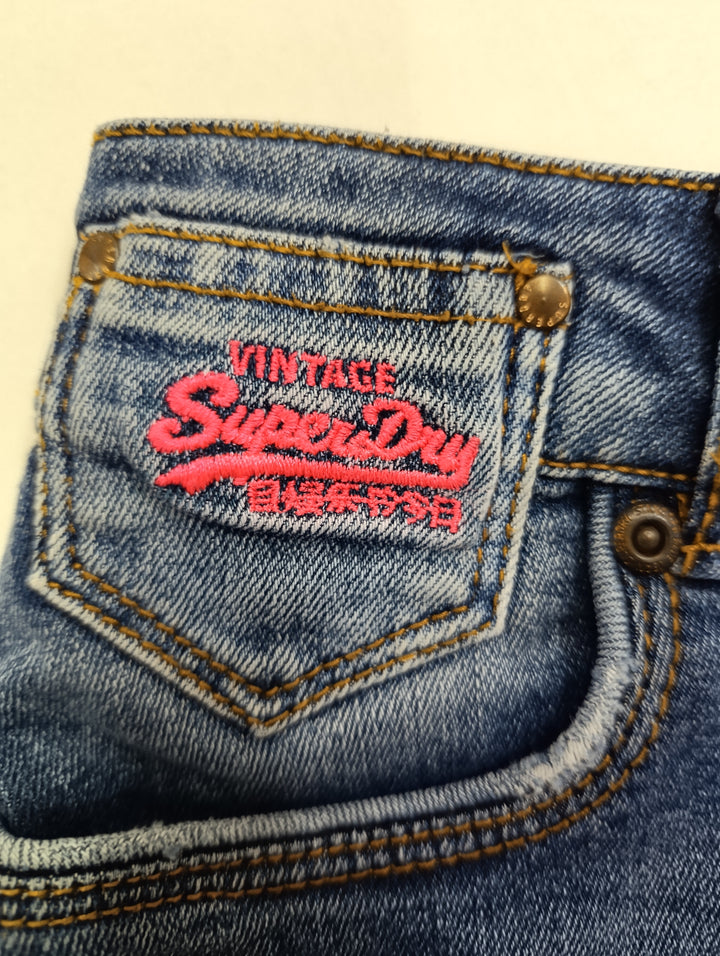 Superdry minigonna donna Taglia XS Mini gonna y2k vintage jeans