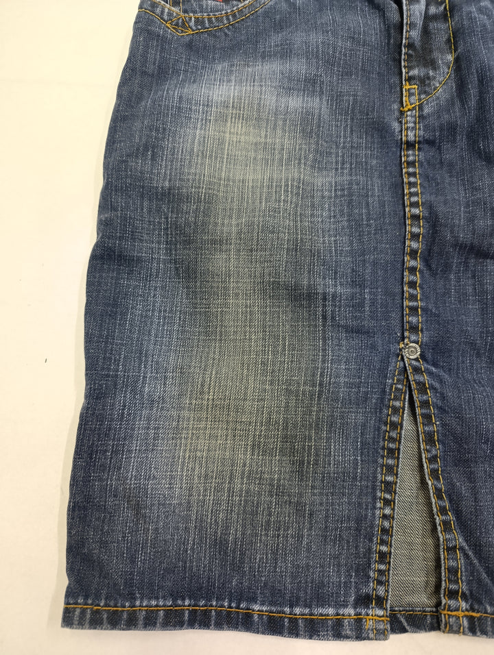 Tommy Hilfiger gonna donna Taglia XS y2k vintage jeans
