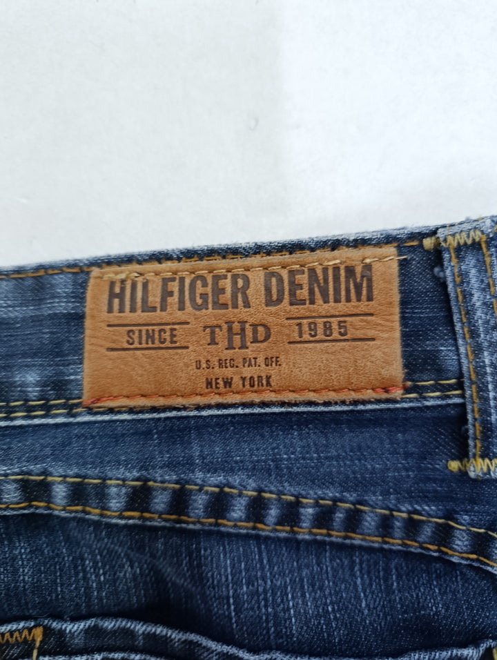 Tommy Hilfiger gonna donna Taglia XS y2k vintage jeans