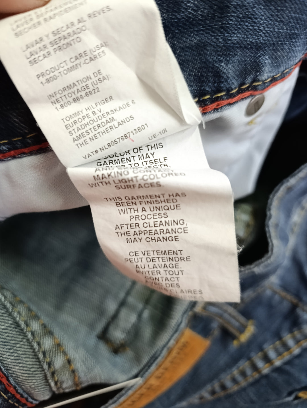 Tommy Hilfiger gonna donna Taglia XS y2k vintage jeans