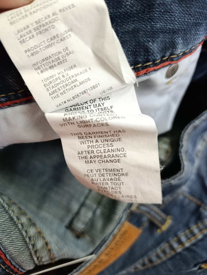 Tommy Hilfiger gonna donna Taglia XS y2k vintage jeans