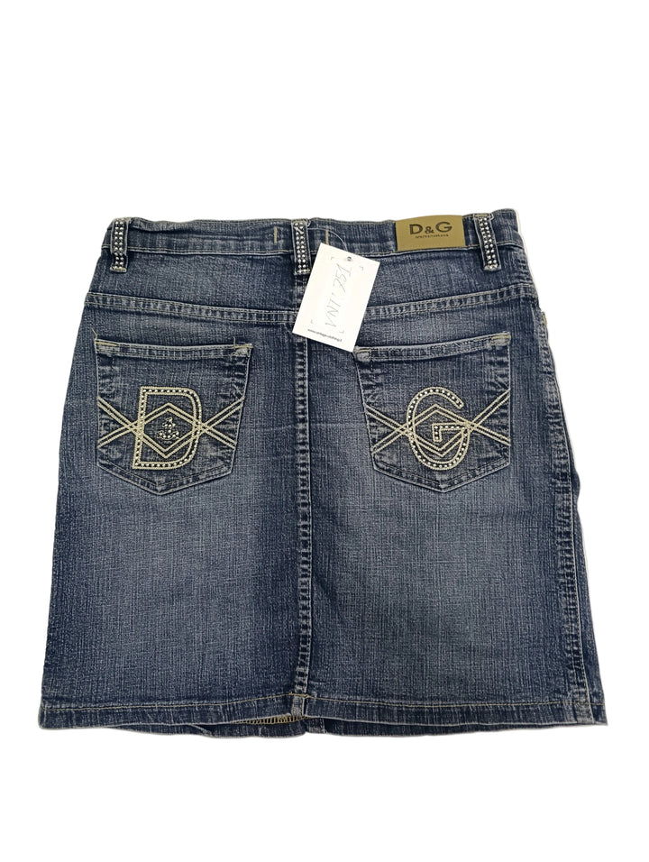 D&amp;G y2k gonna donna Taglia S y2k dolce e gabbana vintage jeans