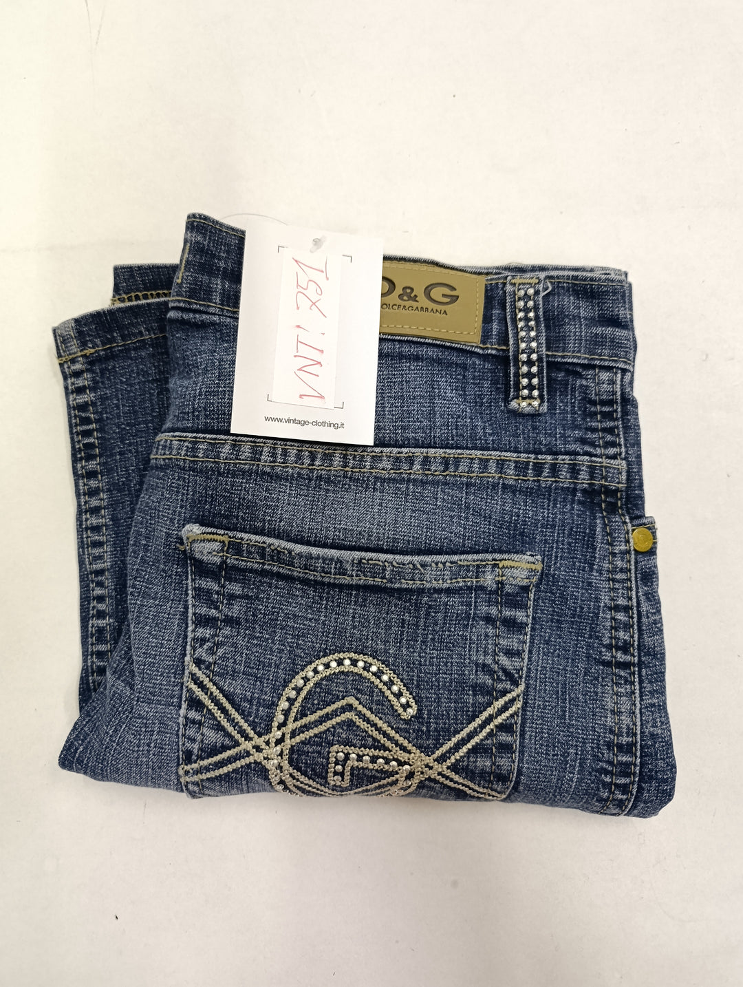 D&amp;G y2k gonna donna Taglia S y2k dolce e gabbana vintage jeans