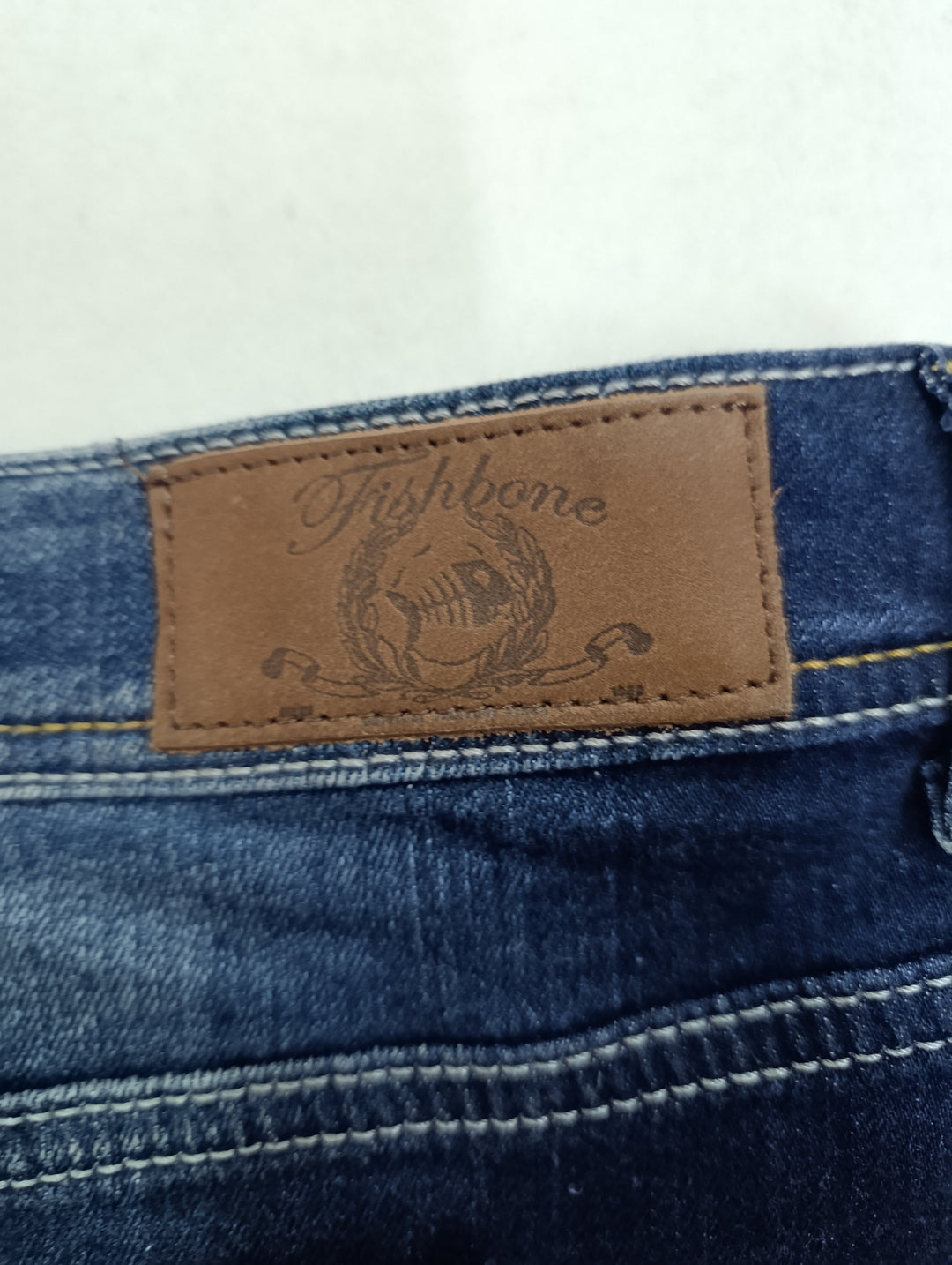 Fishbone minigonna donna Taglia M y2k vintage mini skirt denim