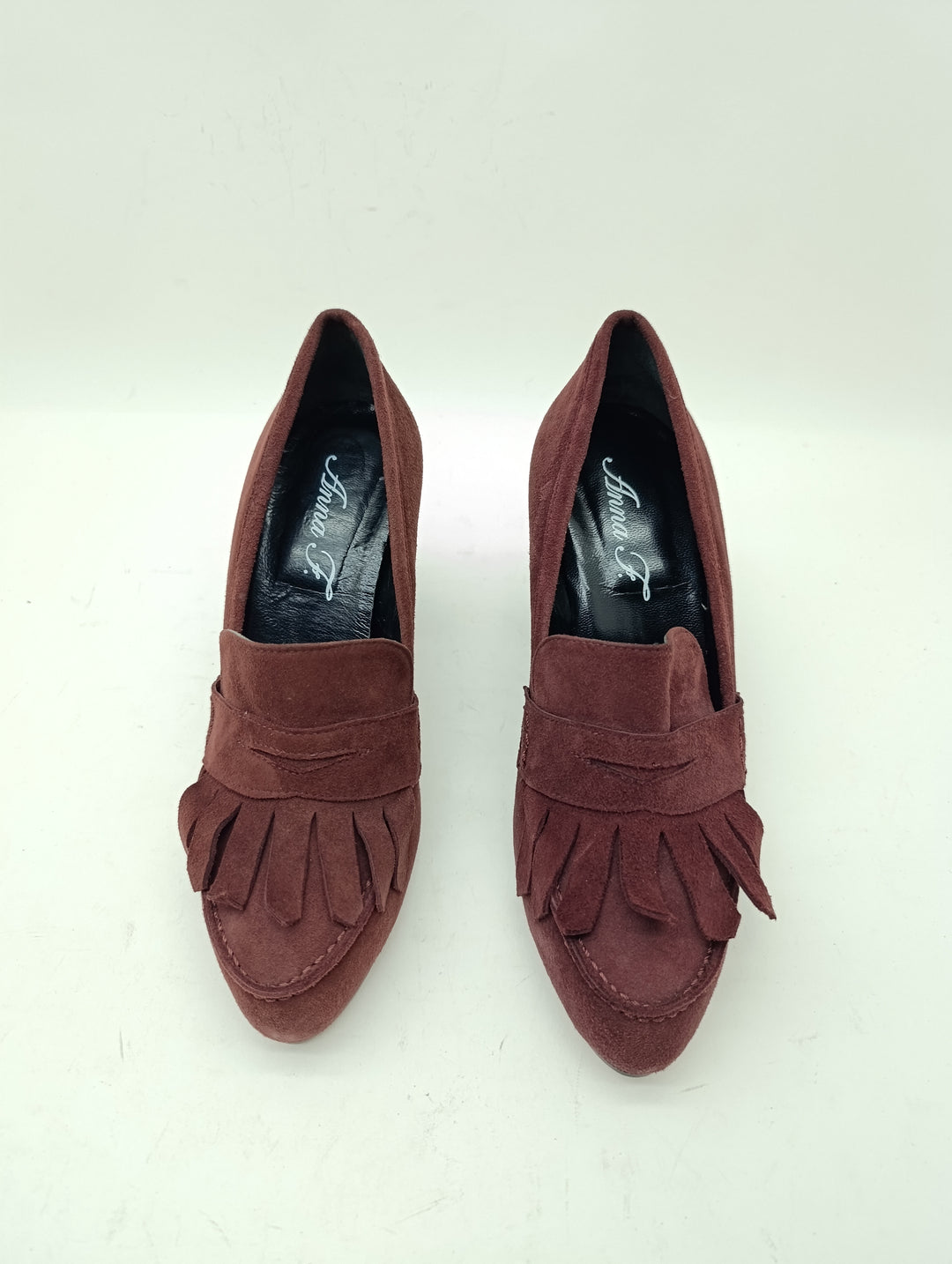 Anna F. tronchetto donna numero 38 vero cuoio nuove deadstock