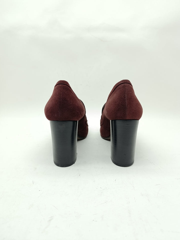 Anna F. tronchetto donna numero 38 vero cuoio nuove deadstock