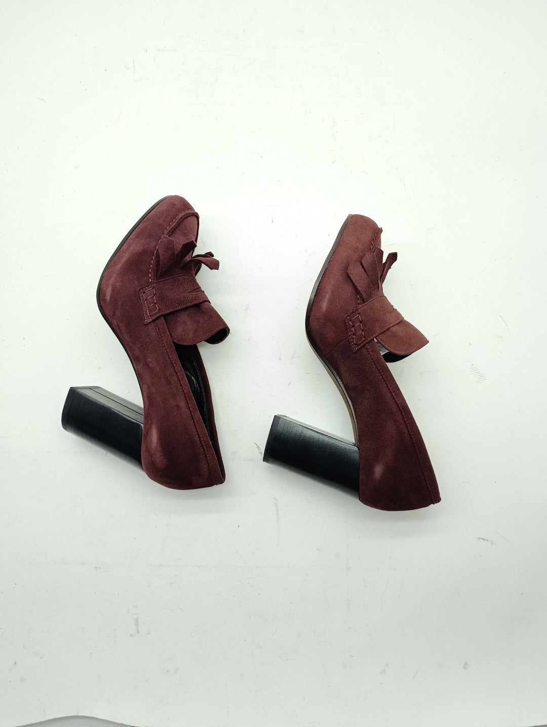 Anna F. tronchetto donna numero 38 vero cuoio nuove deadstock