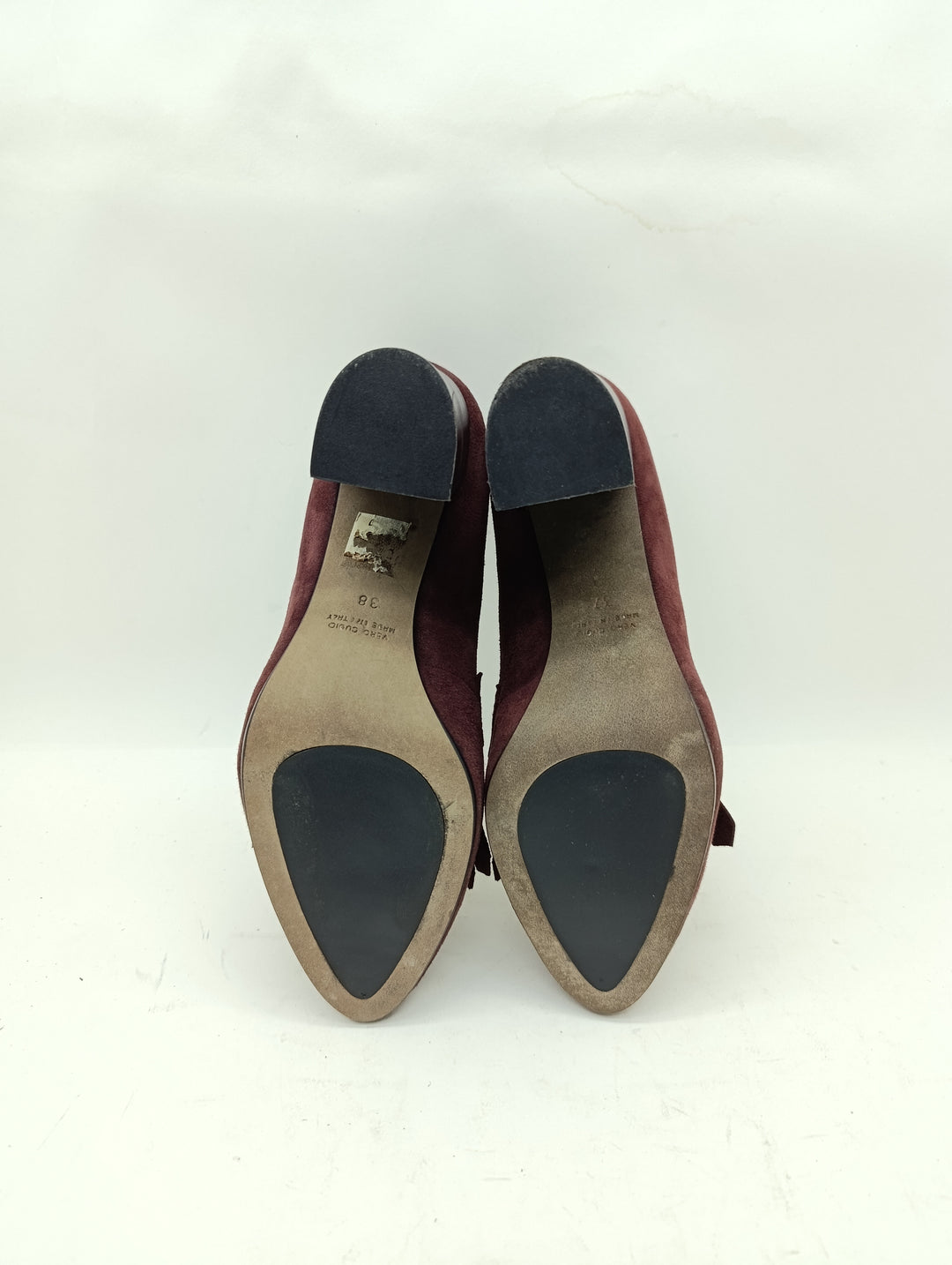 Anna F. tronchetto donna numero 38 vero cuoio nuove deadstock