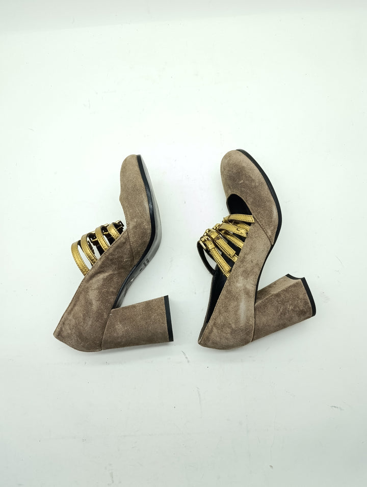 Spring tronchetto donna numero 40 vero cuoio nuove deadstock