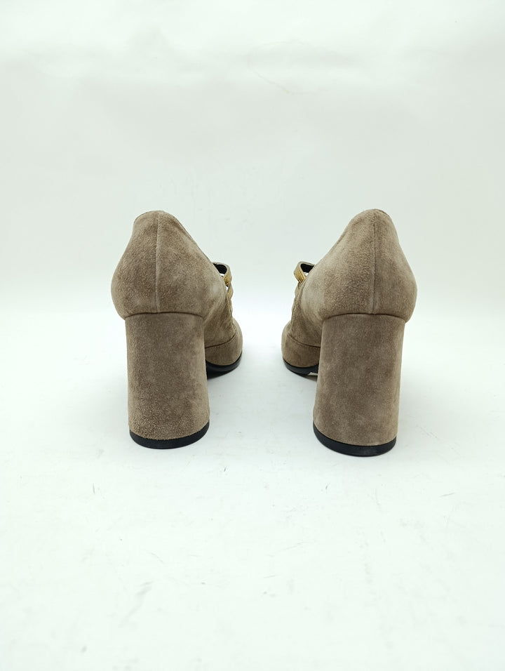 Spring tronchetto donna numero 35 vero cuoio nuove deadstock