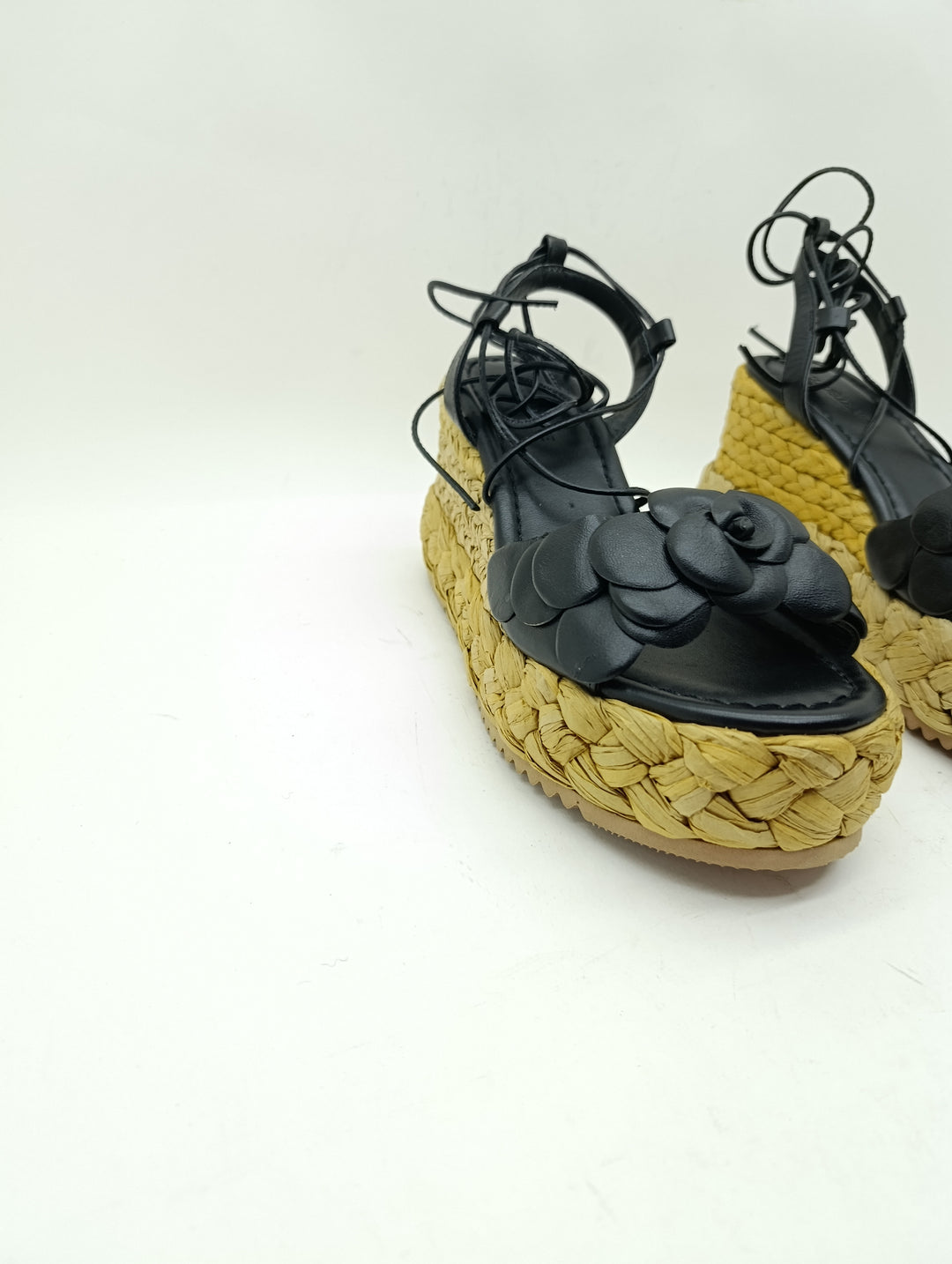 Emanuele Vee Sandalo Zeppa donna numero 37 nuovo deadstock