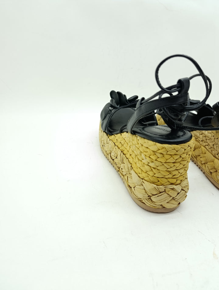 Emanuele Vee Sandalo Zeppa donna numero 37 nuovo deadstock