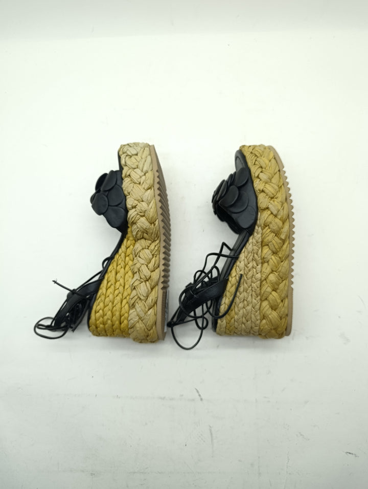 Emanuele Vee Sandalo Zeppa donna numero 37 nuovo deadstock