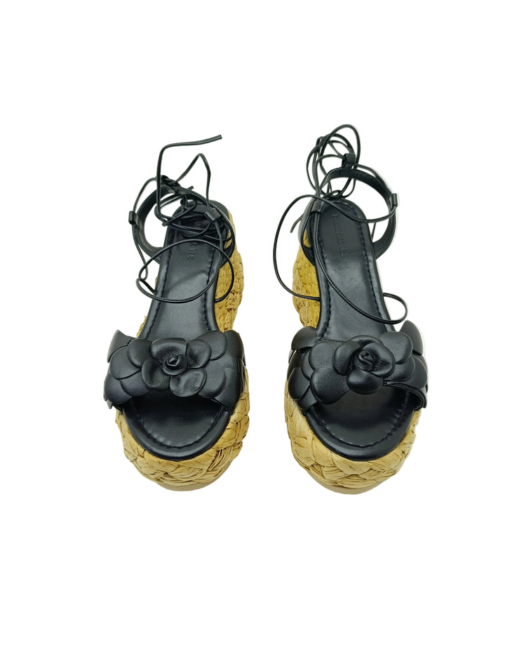 Emanuele Vee Sandalo Zeppa donna numero 40 nuovo deadstock
