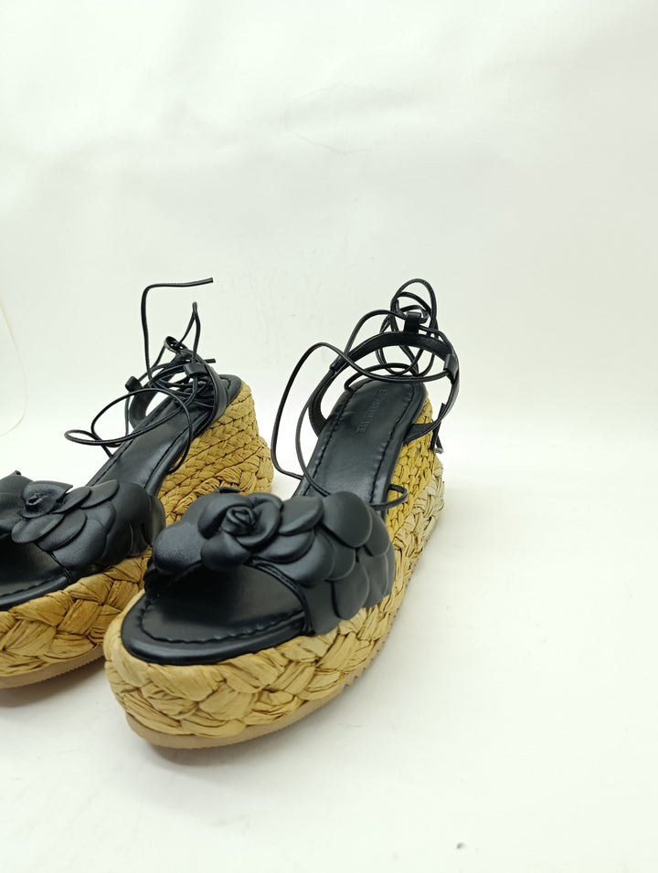 Emanuele Vee Sandalo Zeppa donna numero 40 nuovo deadstock