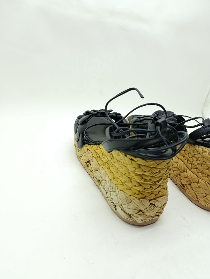 Emanuele Vee Sandalo Zeppa donna numero 40 nuovo deadstock