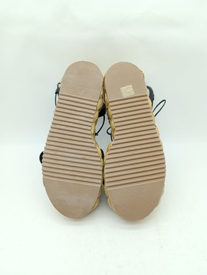 Emanuele Vee Sandalo Zeppa donna numero 40 nuovo deadstock