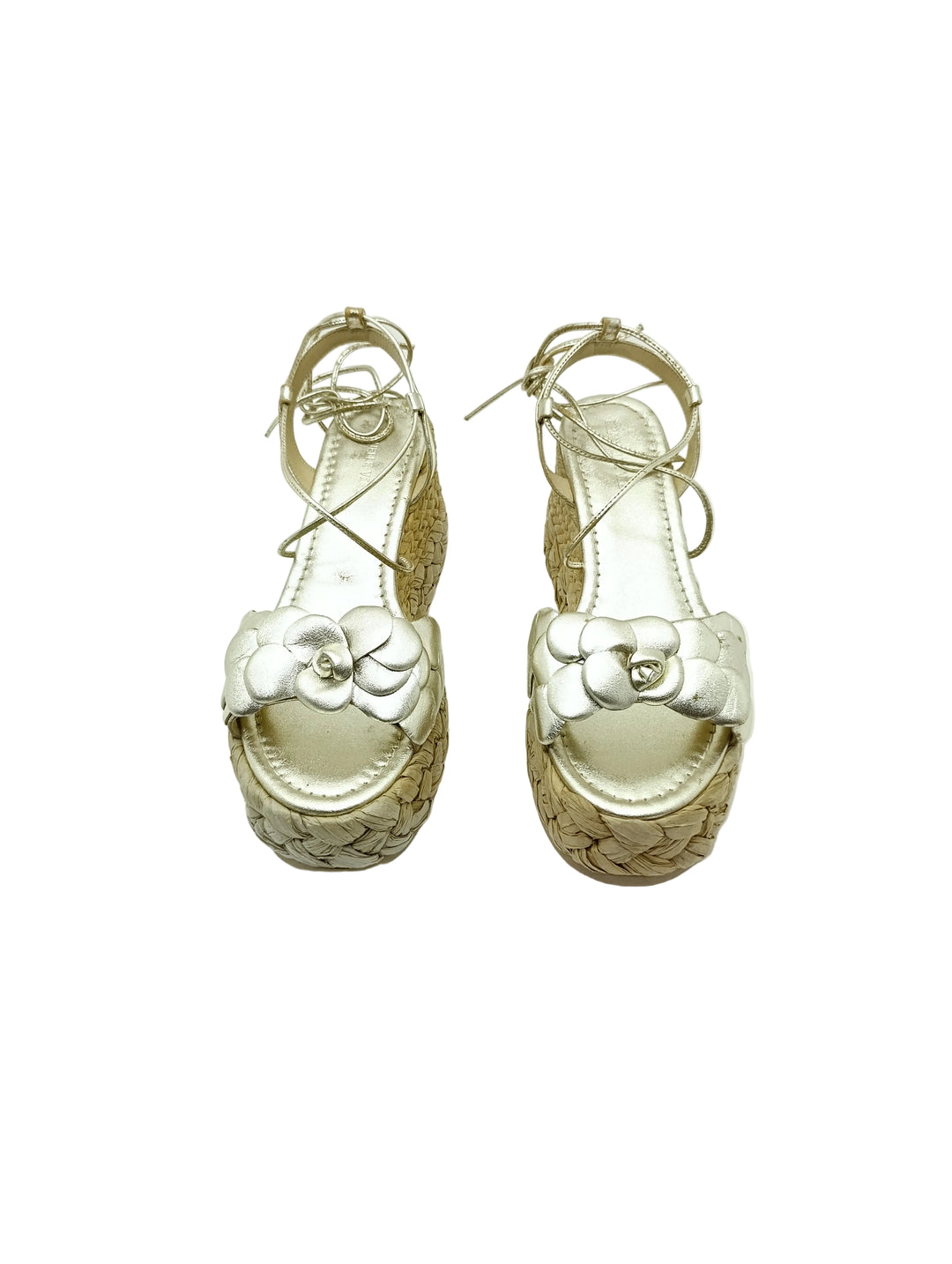 Emanuele Vee Sandalo Zeppa donna numero 40 nuovo deadstock