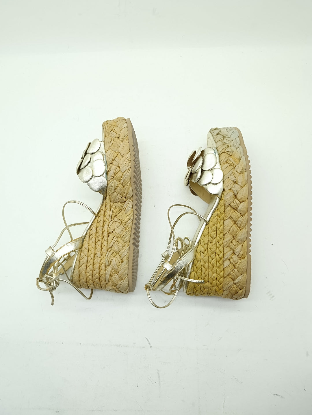 Emanuele Vee Sandalo Zeppa donna numero 40 nuovo deadstock