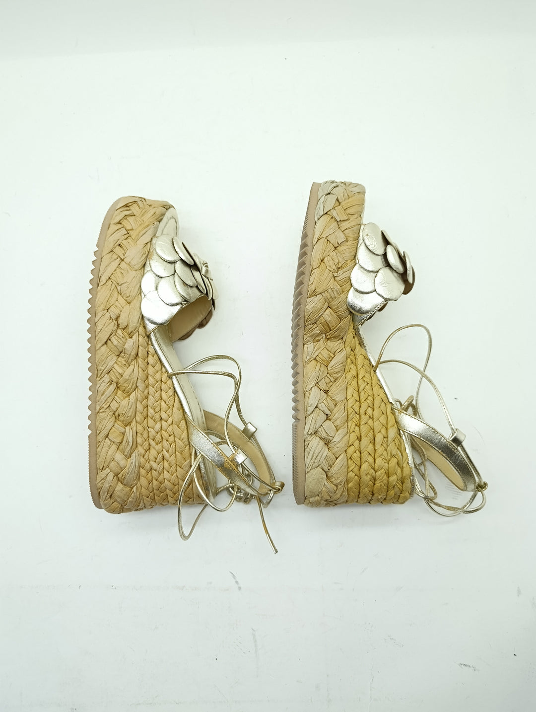 Emanuele Vee Sandalo Zeppa donna numero 40 nuovo deadstock