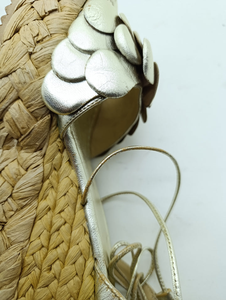Emanuele Vee Sandalo Zeppa donna numero 40 nuovo deadstock