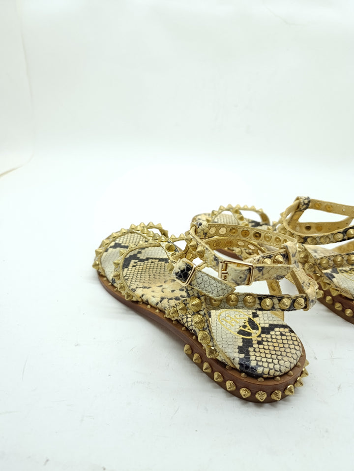 ASH Sandalo donna Pitone numero 36 nuovo deadstock